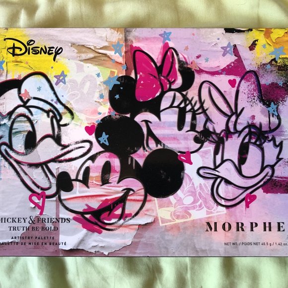 Morphe Disney Mickey & Friends Truth Be Bold Artistry Eyeshadow Palette - Picture 1 of 2